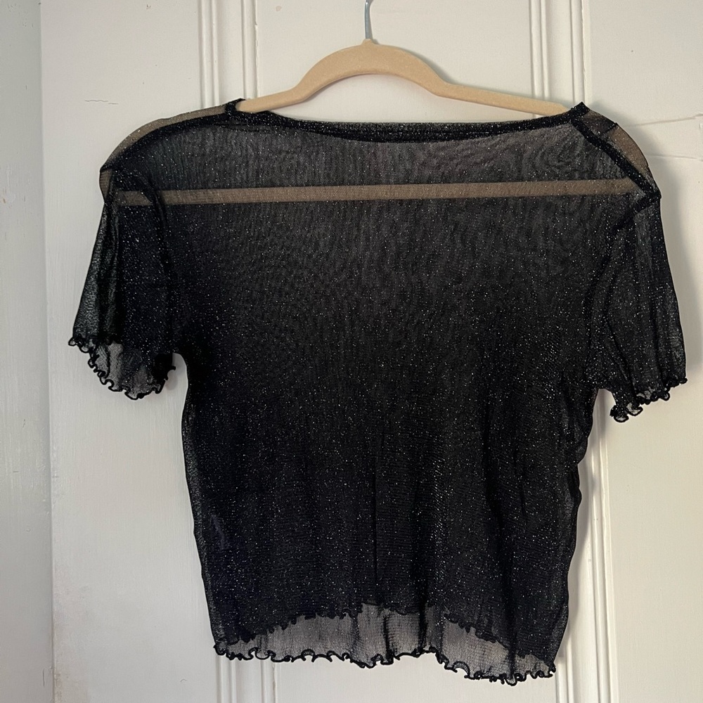 Brandy Melville Glitter Top